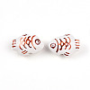 Handmade Porcelain Beads PORC-N009-07D-4