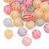 Frosted Transparent Acrylic Pumpkin Beads FIND-B065-05B-2