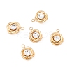 PVD Vacuum Plating 201 Stainless Steel Pendants STAS-A059-03G-2