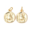 Brass Charms KK-D019-21G-1