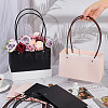 12Pcs 2 Colors Kraft Paper Bouquet Storage Tote Bags ABAG-BC0001-67-3