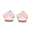 Alloy Enamel Pendants ENAM-T016-22LG-RS-3