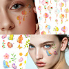 36Pcs 2 Style PVC Waterproof Self-Adhesive Picture Stickers STIC-SP0001-09B-3