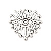 Tibetan Style Alloy Pendant Rhinestone Settings PALLOY-M198-34AS-1