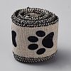 5 Yards Polyester Ribbon OCOR-WH0101-204C-1