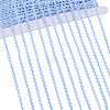 40M Polyester Wavy Fringe Trim Ribbon OCOR-GF0004-39R-1