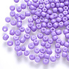 6/0 Baking Paint Glass Round Seed Beads SEED-S036-01C-08-1