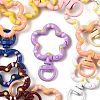 10Pcs Spray Painted Alloy Swivel Snap Hook Clasps FIND-FS0004-56-3