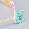 Embroidery Bracelets for Girls BJEW-H535-04-3