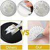 34 Sheets Silver Foil Embossed PET Picture Sticker DIY-WH0528-017-3