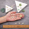 32Pcs 8 Style Alloy Enamel Rhinestones Pendants ENAM-TA0001-26LG-6