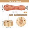 Olycraft 1Pc Brass Stamp Head DIY-OC0008-31B-2