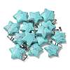 Synthetic Turquoise Pendants G-B127-12P-09-1
