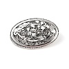 Tibetan Style Alloy Brooches JEWB-O016-03D-AS-1