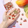 40Pcs 8 Styles Alloy Enamel Pendants ENAM-CJ0006-93-4