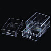 Double Layer Polystyrene Plastic Bead Storage Containers CON-N011-043-5