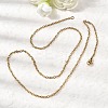 304 Stainless Steel Cable Chain Necklaces STAS-O053-06G-5