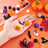 36Pcs 18 Styles Halloween Silicone Beads SIL-PH0001-28-3