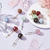 12Pcs 6 Colors Handmade Polymer Clay with Resin CLAY-AR0001-36A-4