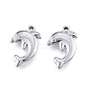 Non-Tarnish 304 Stainless Steel Pendant STAS-B027-09P-2