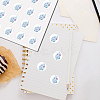 8 Sheets Plastic Waterproof Self-Adhesive Picture Stickers DIY-WH0428-016-4