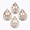 Unfinished Hollow Wood Big Pendants WOOD-N006-115-1