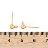 304 Stainless Steel Ball Post Stud Earring Findings LS-X-STAS-Z035-01G-H-3