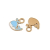 304 Stainless Steel Enamel Charms STAS-G357-02G-02-2