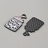 Zinc Alloy Enamel Pendants ENAM-CJC0021-20F-2