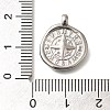 Anti-Tarnish 304 Stainless Steel Pendants STAS-I321-77P-3