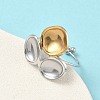 304 Stainless Steel Cuff Rings RJEW-D338-03C-GP-1