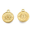 Ion Plating(IP) 201 Stainless Steel Pendants X-STAS-N098-223LG-1