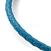 Leather Braided Cord Bracelets BJEW-G675-06G-13-2