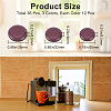 36Pcs 3 Styles Teflon & Rubber & EVA & Oil Glue Self-adhesive Furniture Protection Pads AJEW-CN0002-94C-2