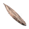 Zinc Alloy Incense Burner Holder DJEW-WH0063-28B-2