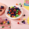 100Pcs 10 Colors Food Grade Eco-Friendly Silicone Beads SIL-TA0001-27-5