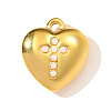 304 Stainless Steel Pendants STAS-OY003-34G-3