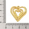 Ion Plating(IP) 304 Stainless Steel Pendants STAS-C104-28C-G-3