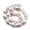 Natural Nucleated Pearl Beads Strands PEAR-B004-15K-02A-4