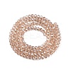 Electroplate Glass Beads Strands EGLA-A044-T2mm-A20-3