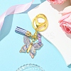 Acrylic & Alloy Enamel Keychain KEYC-FS00026-02-3