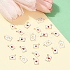 30Pcs 3 Styles Alloy Enamel Pendants ENAM-YW0004-97A-5
