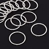 Tibetan Style Linking Rings TIBE-EA8631Y-1S-NR-1