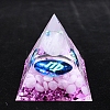 Luminous Constellation Orgonite Pyramid Resin Energy Generators PW-WGB3061-06-1