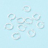 925 Sterling Silver Hoop Earrings STER-P047-13A-S-1