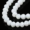 Electroplate Glass Beads Strands EGLA-A044-P1mm-A01-2