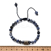 Brass Beaded Bracelets BJEW-Z094-03-5