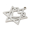 Non-Tarnish 304 Stainless Steel Pendants STAS-Z076-4P-2
