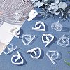 28Pcs 2 Colors Plastic Tablecloth Clips AJEW-GF0007-22-4