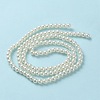 Baking Painted Pearlized Glass Pearl Round Bead Strands HY-Q003-6mm-02-3